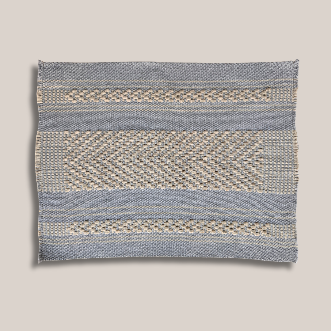 Juego Textil para Mesa, Azul Acero