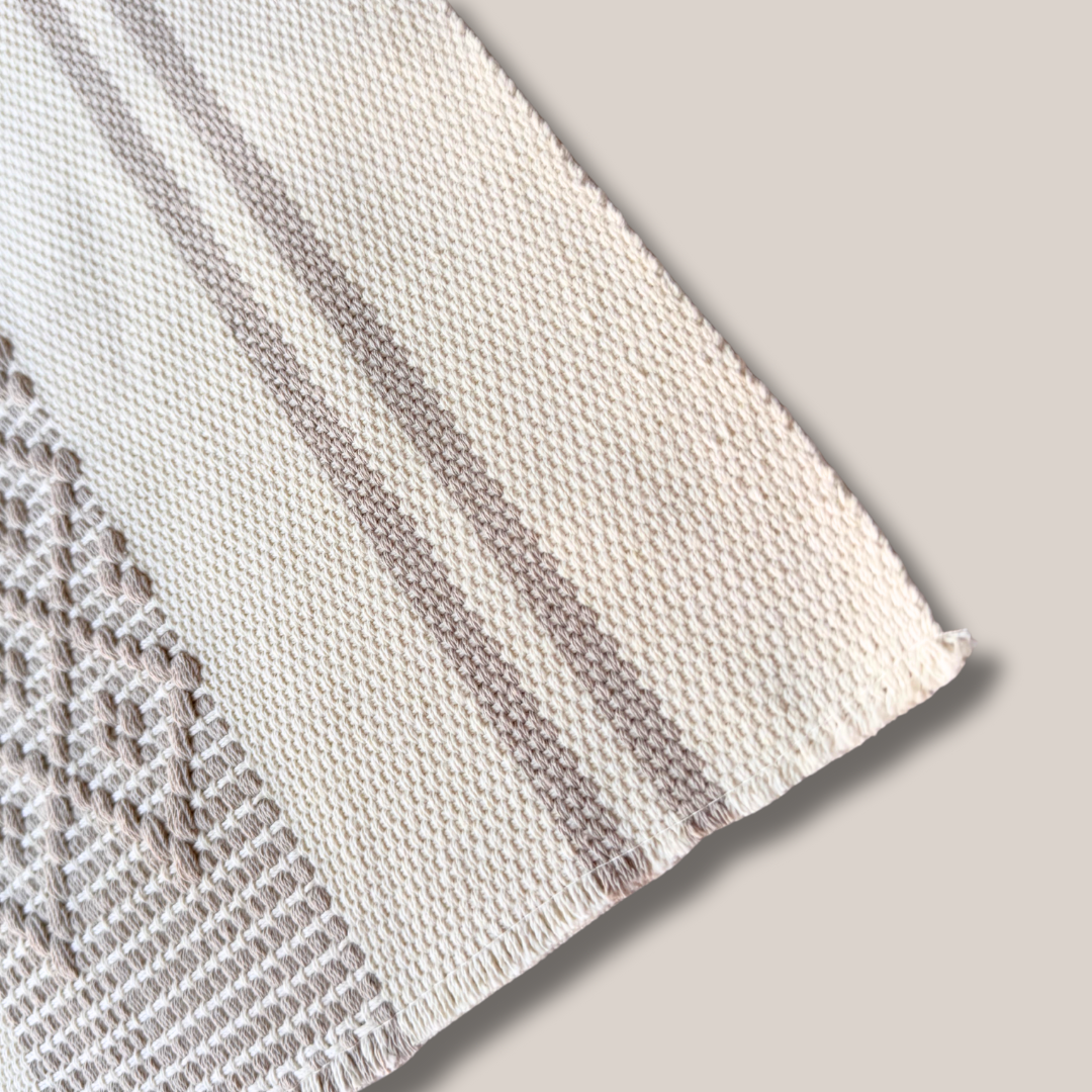Juego Textil para Mesa, Natural & Caqui