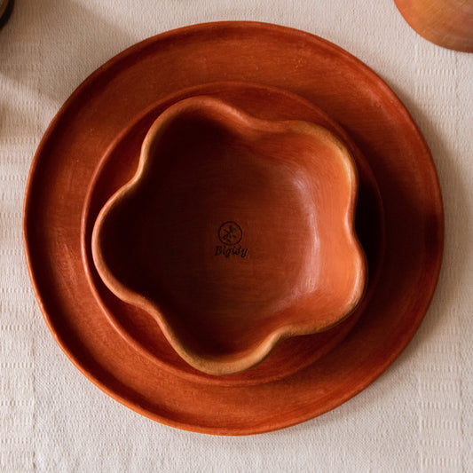 Vajilla Julia 6 Personas, Anaranjada