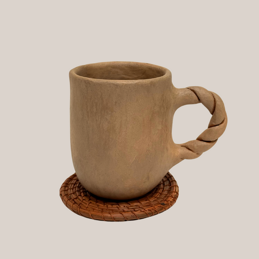 Taza Trenza con Portavaso