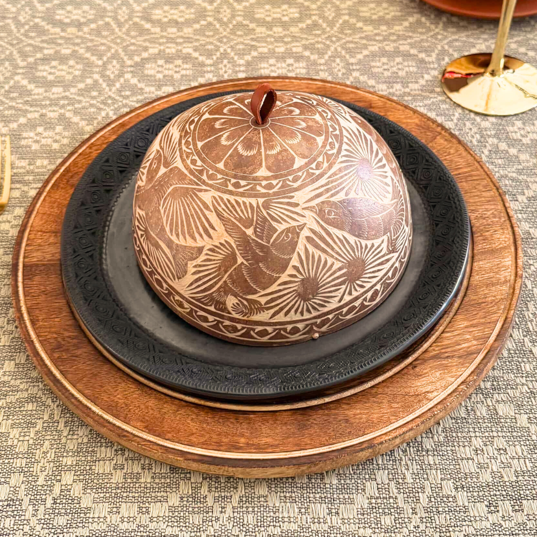 Set de 6 Campanas cubre Plato, Jícara (Preorder)