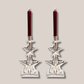Set de 2 Candelabros Estrellas