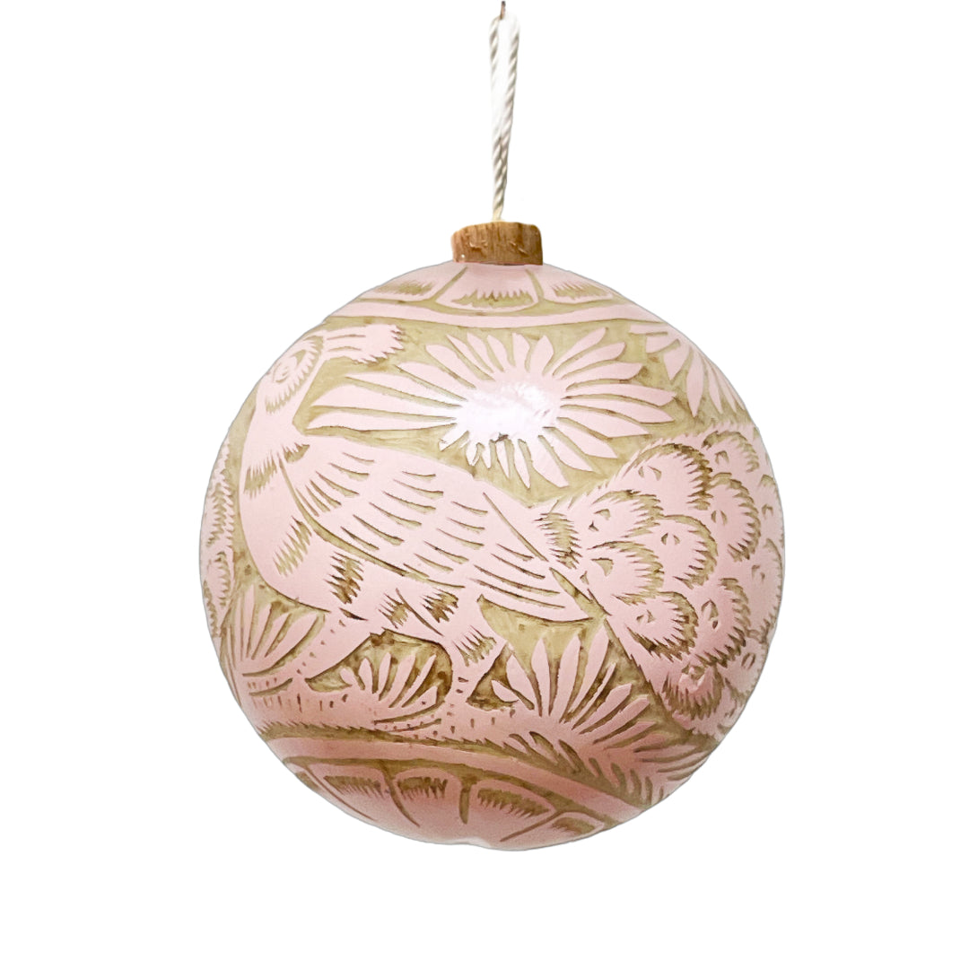 Natural Sphere | Pastel pink