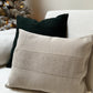 Daniela, Khaki | 50x40cm | Natural Cushion Cover