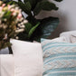 Elvira, funda Azul Menta | 40 x 40 cm