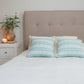 Elvira, funda Azul Menta | 40 x 40 cm