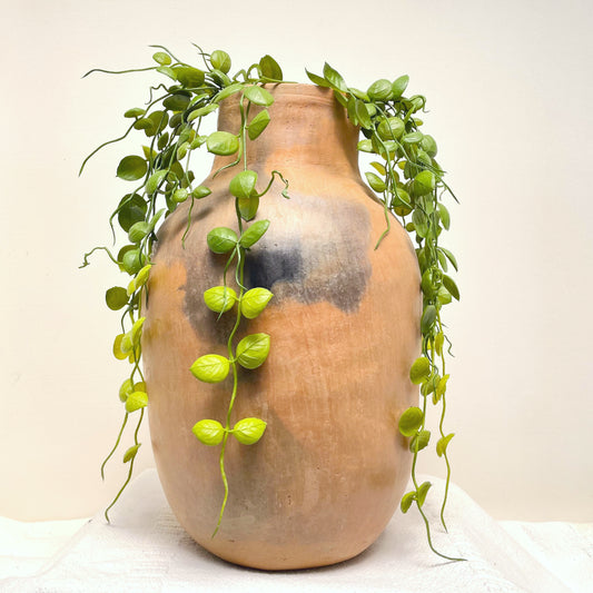 Large Handmade Vase | Natural Clay